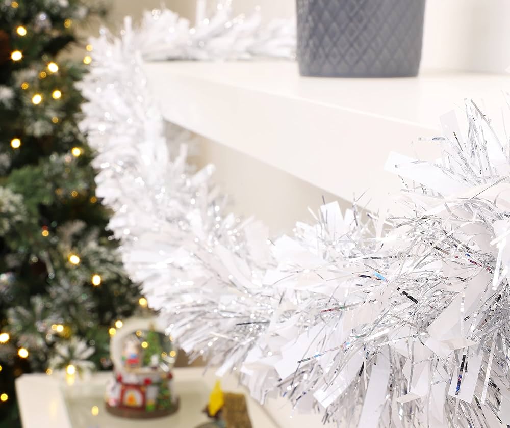 Christmas Conceptsu00ae 3m Christmas Tinsel - Christmas Decoration Tinsel (CHAMPAGNE GOLD