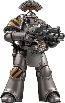JOYTOY 1/18 Action Figures - Warhammer The Horus Heresy Iron Warriors MKlll Tactical Sergeant - 5,Highly Posable Collectible Model Ages 15+