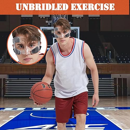 Miniatura 5 de Protector de nariz para nariz rota, máscaras deportivas con relleno, adecuado para adultos y adolescentes