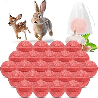 24PCS Deer and Rabbit Repellent - Natural & Safe