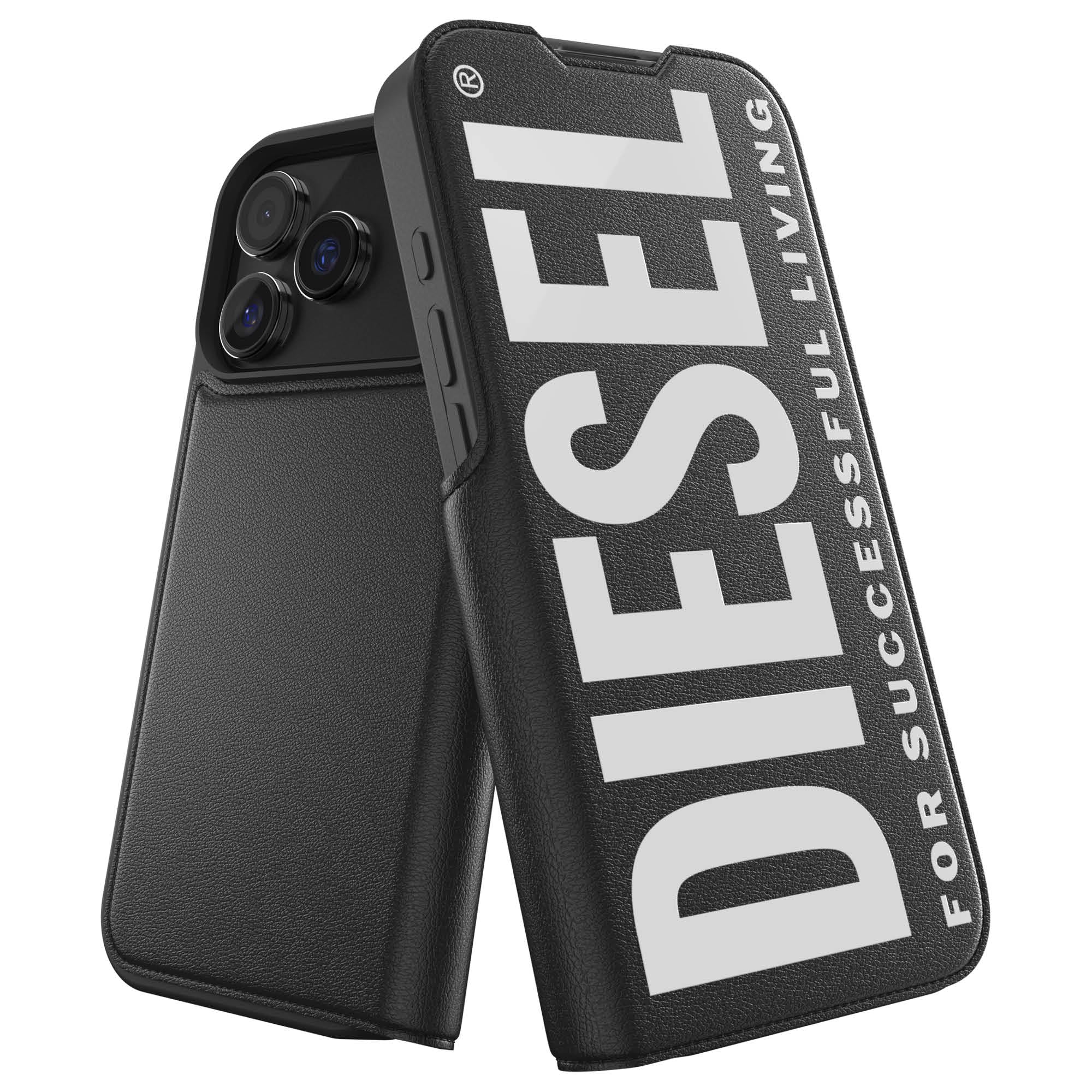 Amazon.co.jp: DIESEL iPhone18ProMaxケース iPhone17ProMax 兼用 手帳