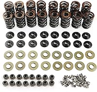 GaseKan SK001S 660" Dual Valve Spring Platinum Kit with Retainers for LS1 LS2 LS3 LS6 LQ4 LQ9 4.8L-6.2L Engines