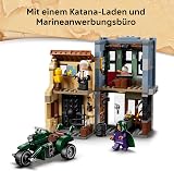 LEGO One Piece L’Affrontement avec Le Capitaine Smoker - Jouet Interactif - 4 Minifigurines Dont Monkey D. Luffy & Sanji - Décoration de Chambre d'enfant - Cadeau Garçon, Fille dès 9 Ans ou Fan 75642 - 4