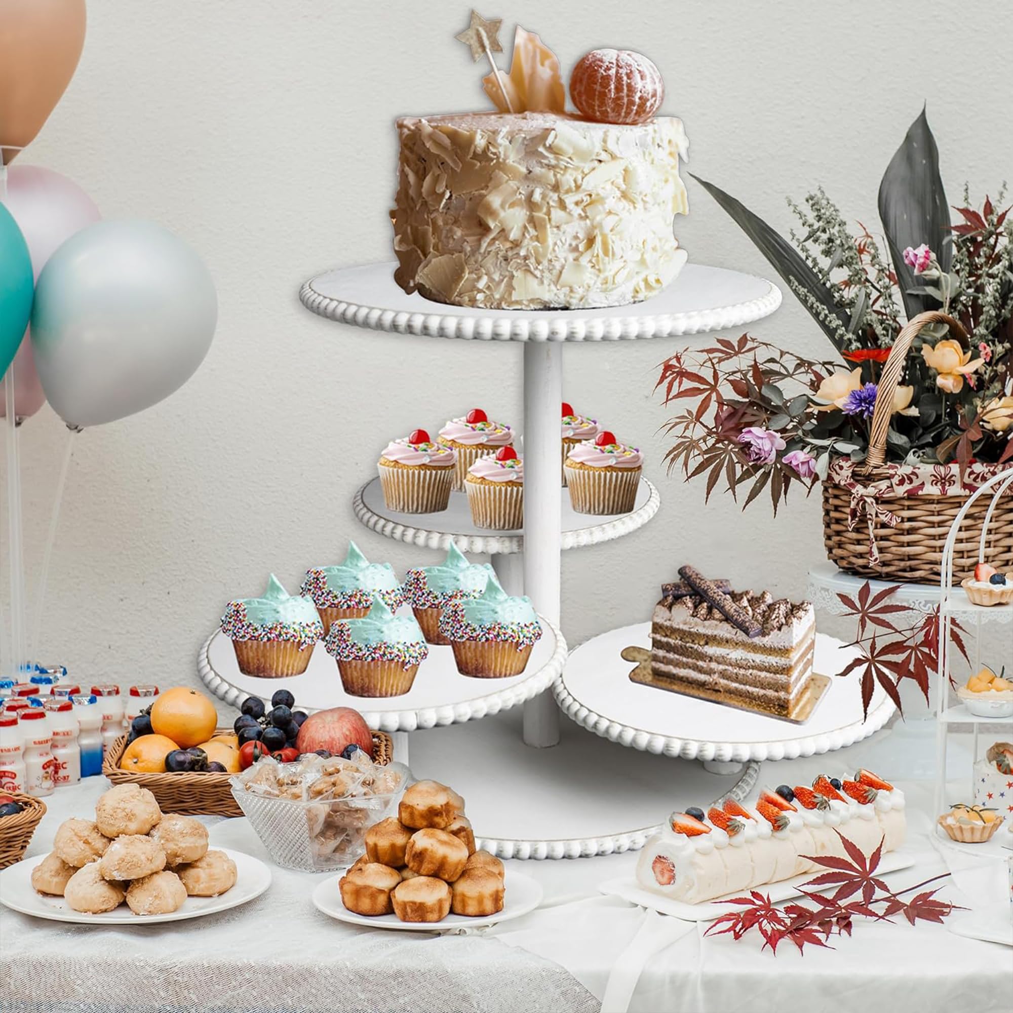 Juego de 2 soportes para cupcakes