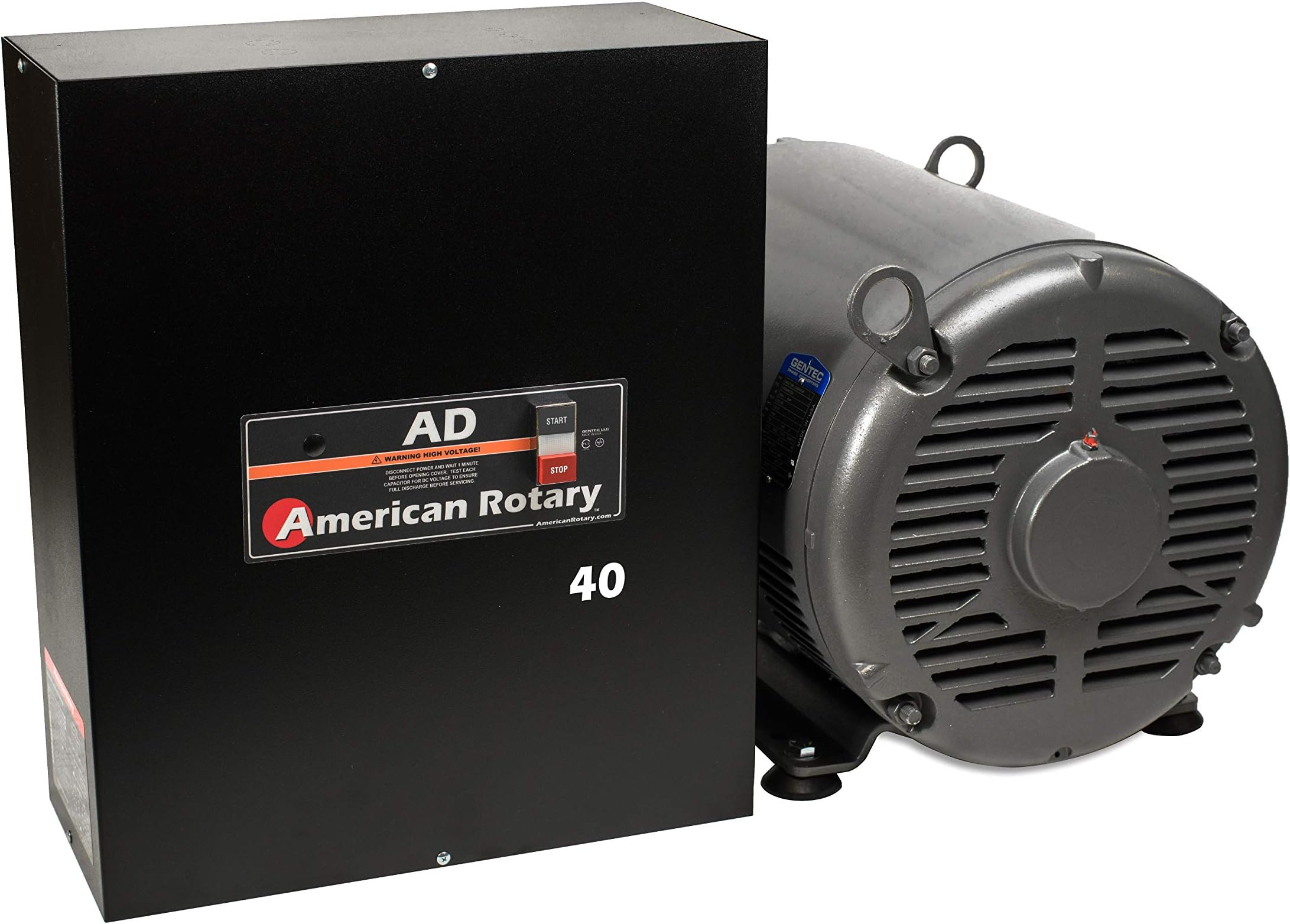 Rotary Phase Converter AD40 – 40 HP Digital Controls Heavy Duty HD CNC|Can Start up to a 20 Hp / 56 Amp 208-240v Load