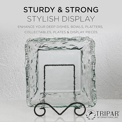 Miniatura 5 de Tripar soporte de recipiente de metal grande