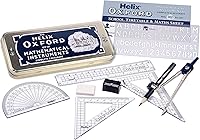 Vista 3 de Helix Oxford Maths Set con lata de almacenamiento
