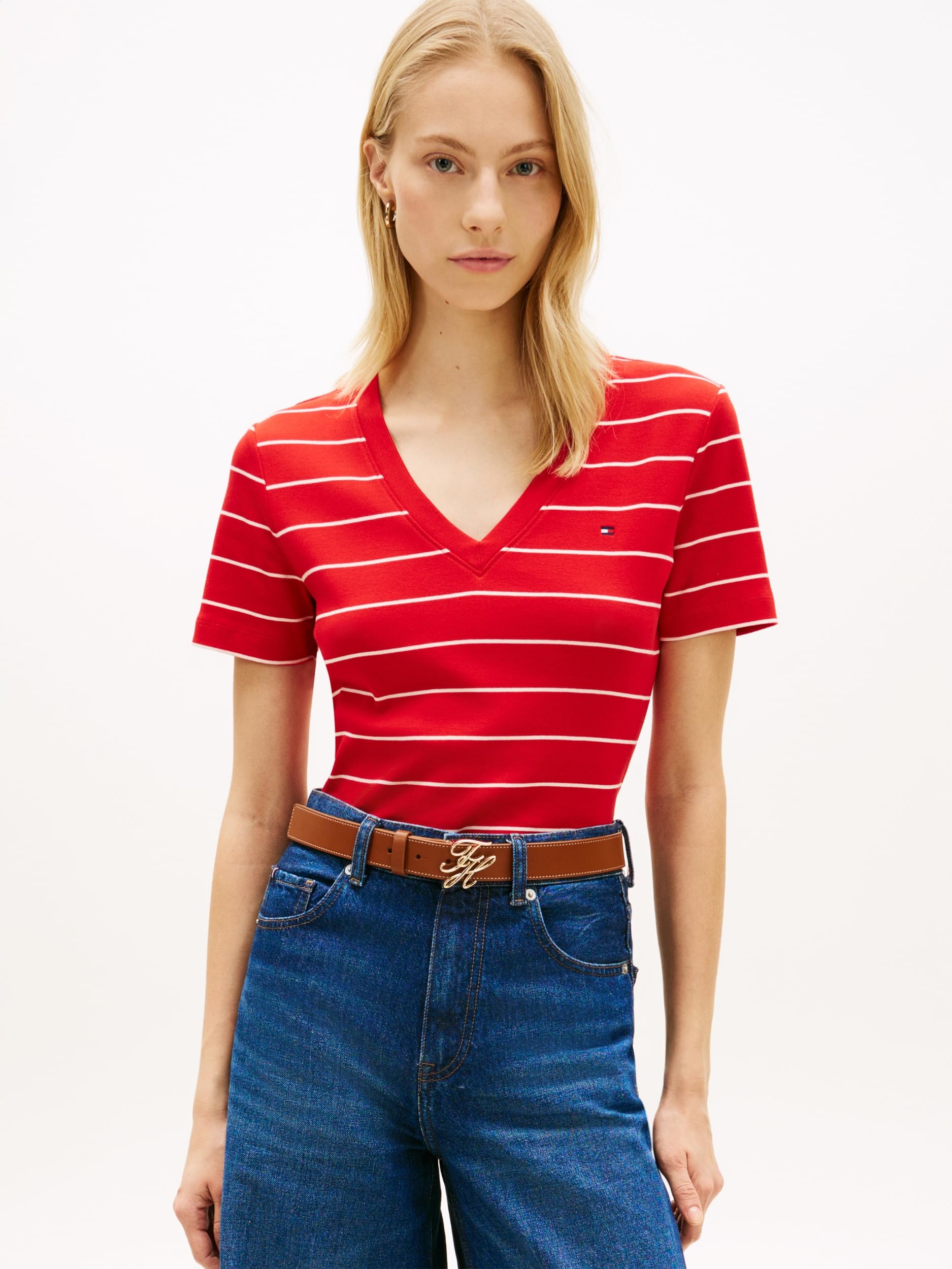 Tommy Hilfiger Slim Cody V-NK SS