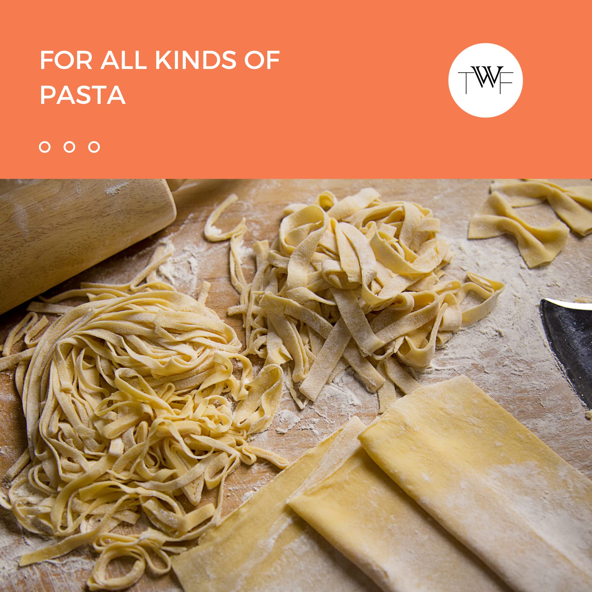 TWF Durum Wheat Semolina Flour | 1 Kg | Sooji | Golden Yellow | For Pizza Dusting, Pasta (All Kinds), Gnocchi and Biscuits 3
