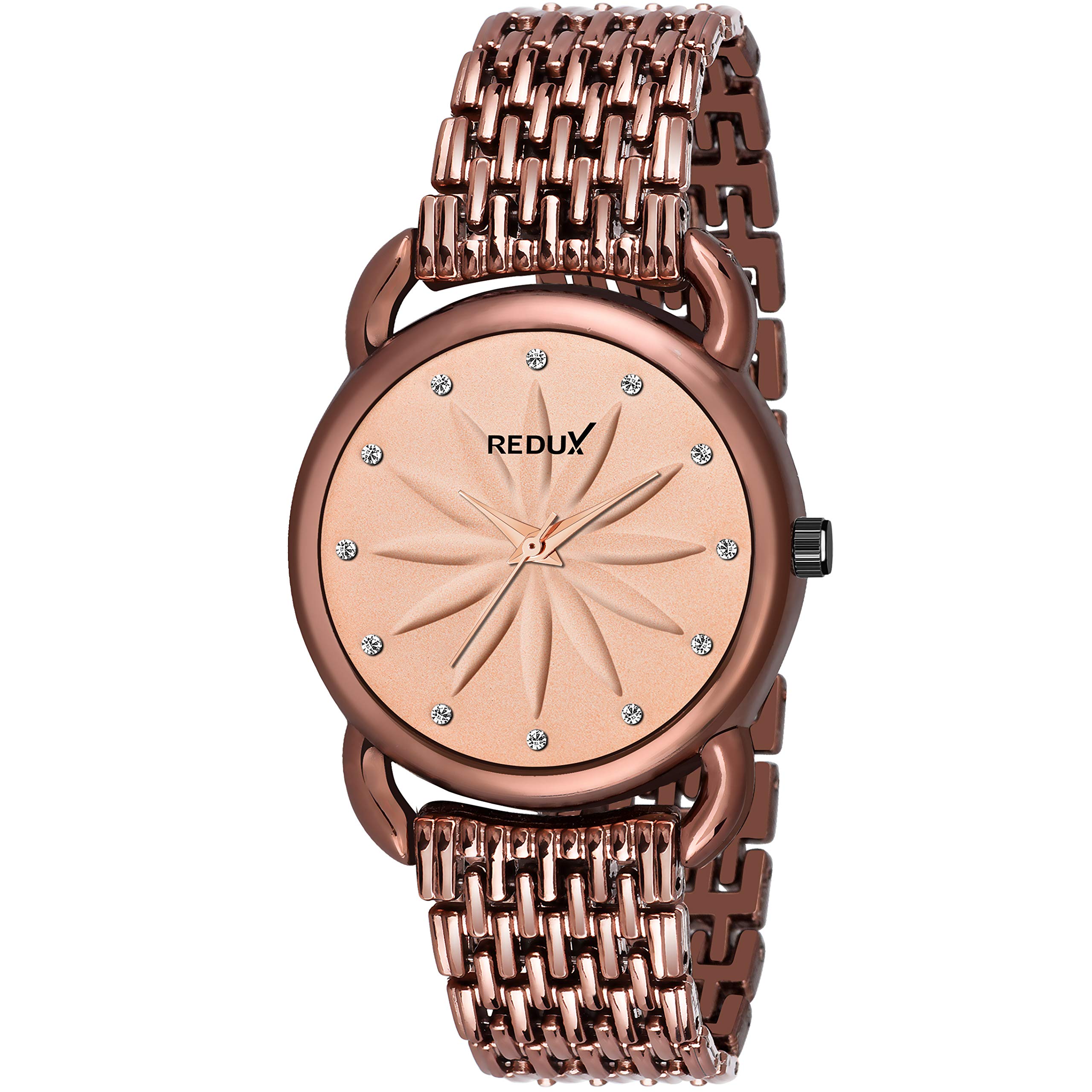 REDUX GW-244 Analog Brown Dial Womens Watch (B09XKKPF4S) Amazon Price History, Amazon Price Tracker