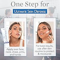 Vista 8 de Clear Choice - Protector solar para rostro SPF 45, protector solar sin aceite e hidratante ligero con óxido de zinc, seguro para arrecifes, amplio