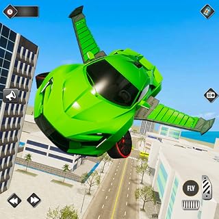 simulador de carro voador 3D, Jogos de condução de carros esportivos reais para crianças e jogos de táxi voador, jogo infantil