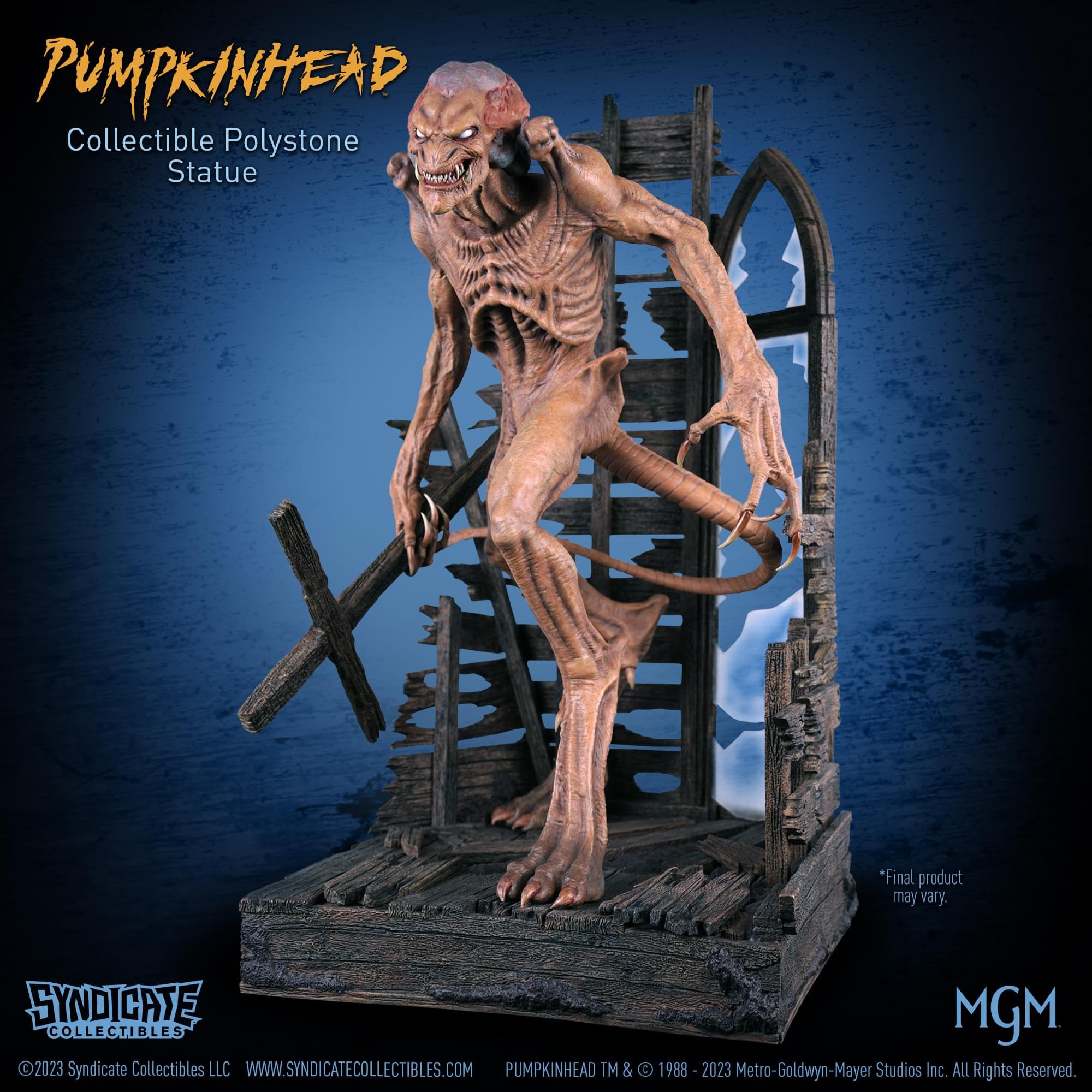 Amazon.com: Toynk Pumpkinhead 1:4 Scale Premium Polystone Statue