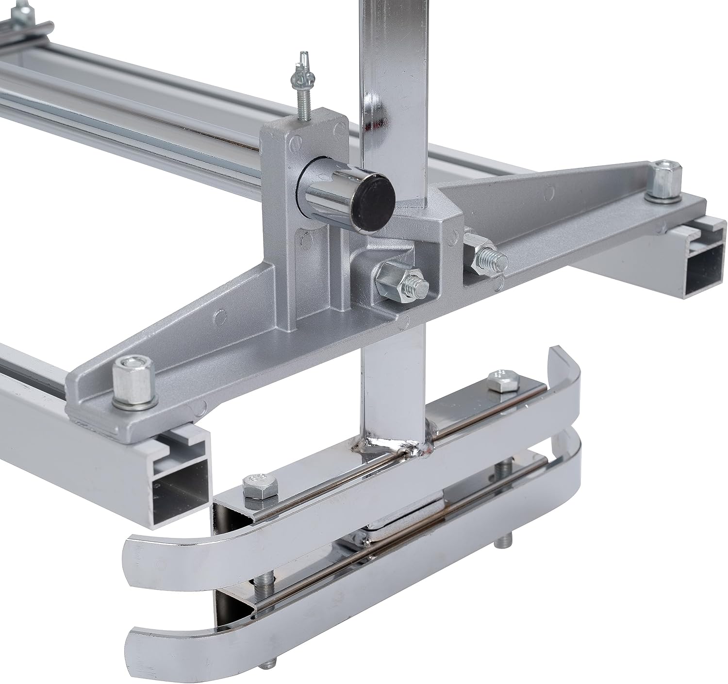 36-inch Chainsaw Mill and 9-FT Rail Mill Guide System,with Acrylic Board and 4 Tree Felling Wedges