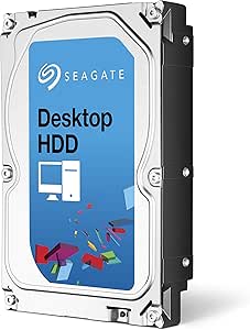 (Old Model) Seagate 500GB Desktop HDD Sata 6Gb/s 16MB Cache 3.5-Inch Internal Bare Drive (ST500DM002)