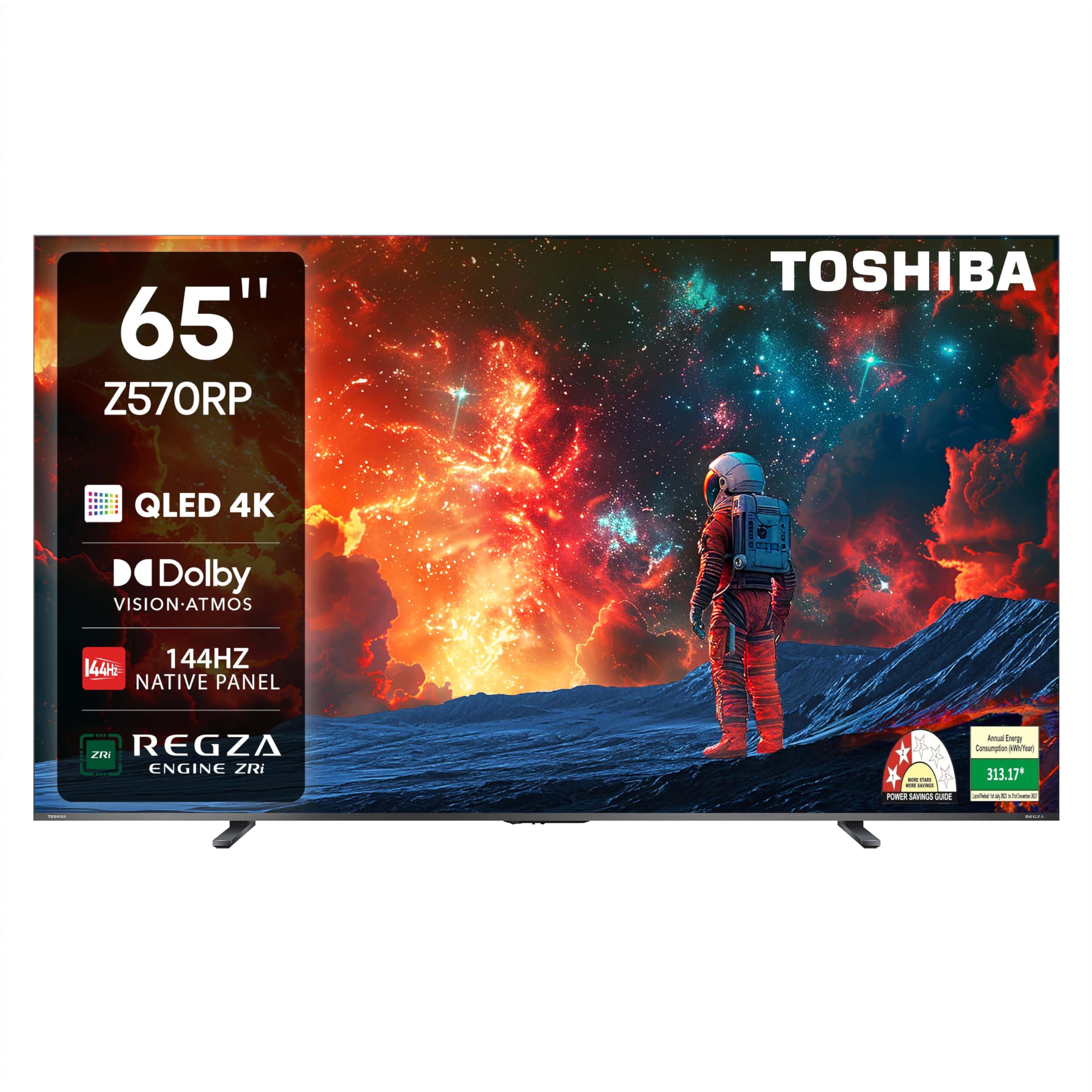 テレビ SHIN TOSHIBA 164 cm (65 inches) Z570RP Series 4K Ultra HD Smart QLED TV