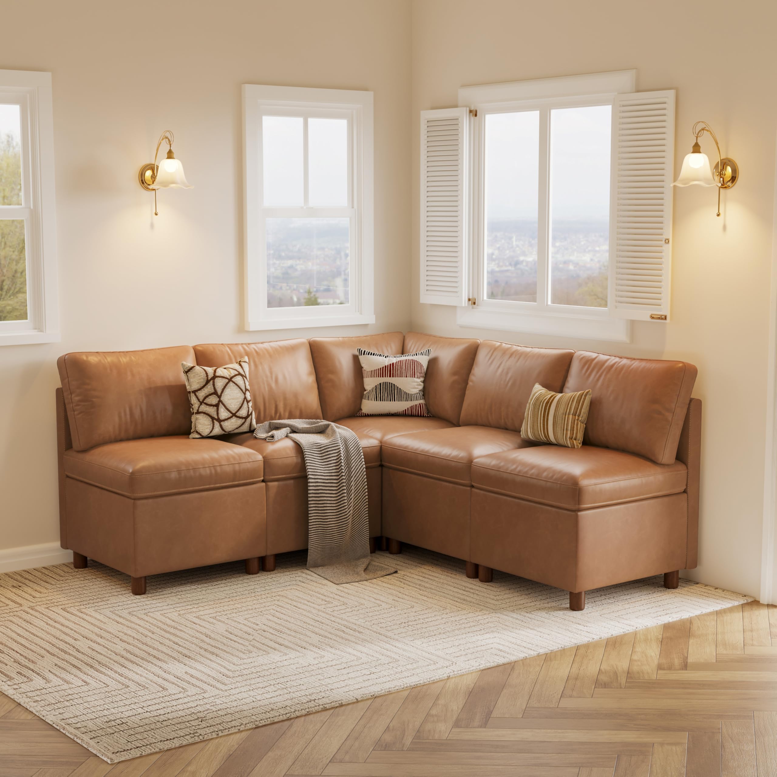 SITJOY Modular Breakfast Nook Bench