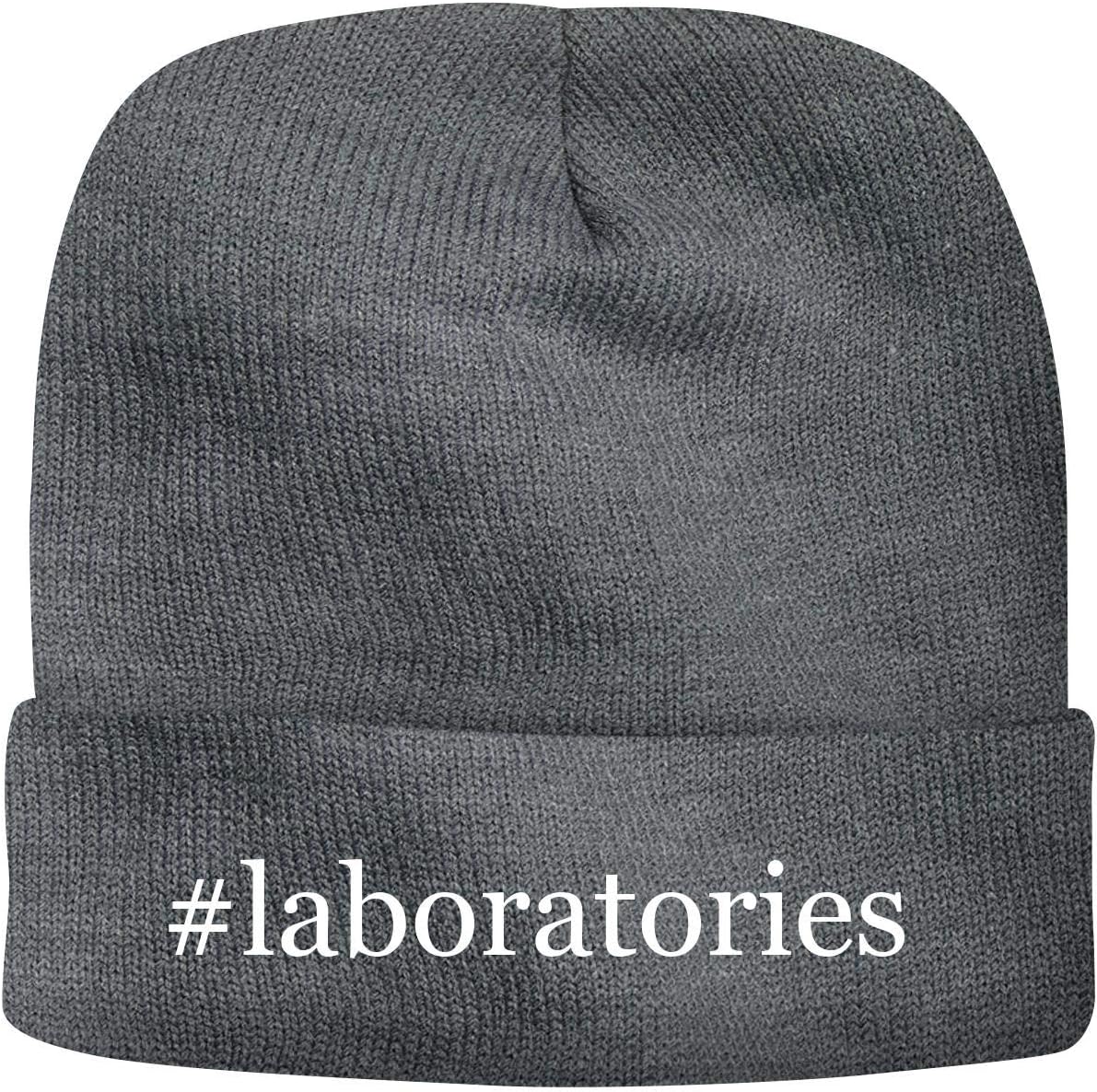 BH Cool Designs #Laboratories - Men's Hashtag Soft & Comfortable Beanie Hat Cap