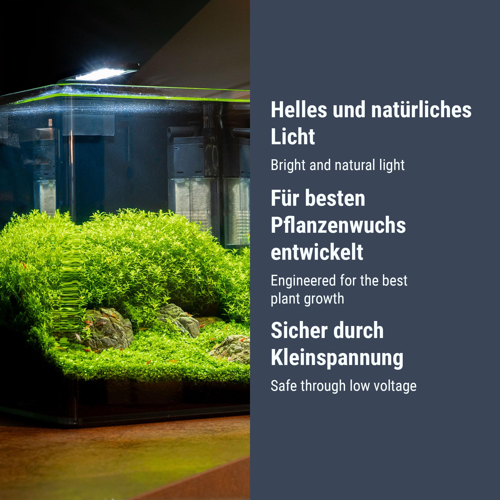 Dennerle Trocal Style Two, 6 Watt - LED Beleuchtung für Nano Süßwasser Aquarien