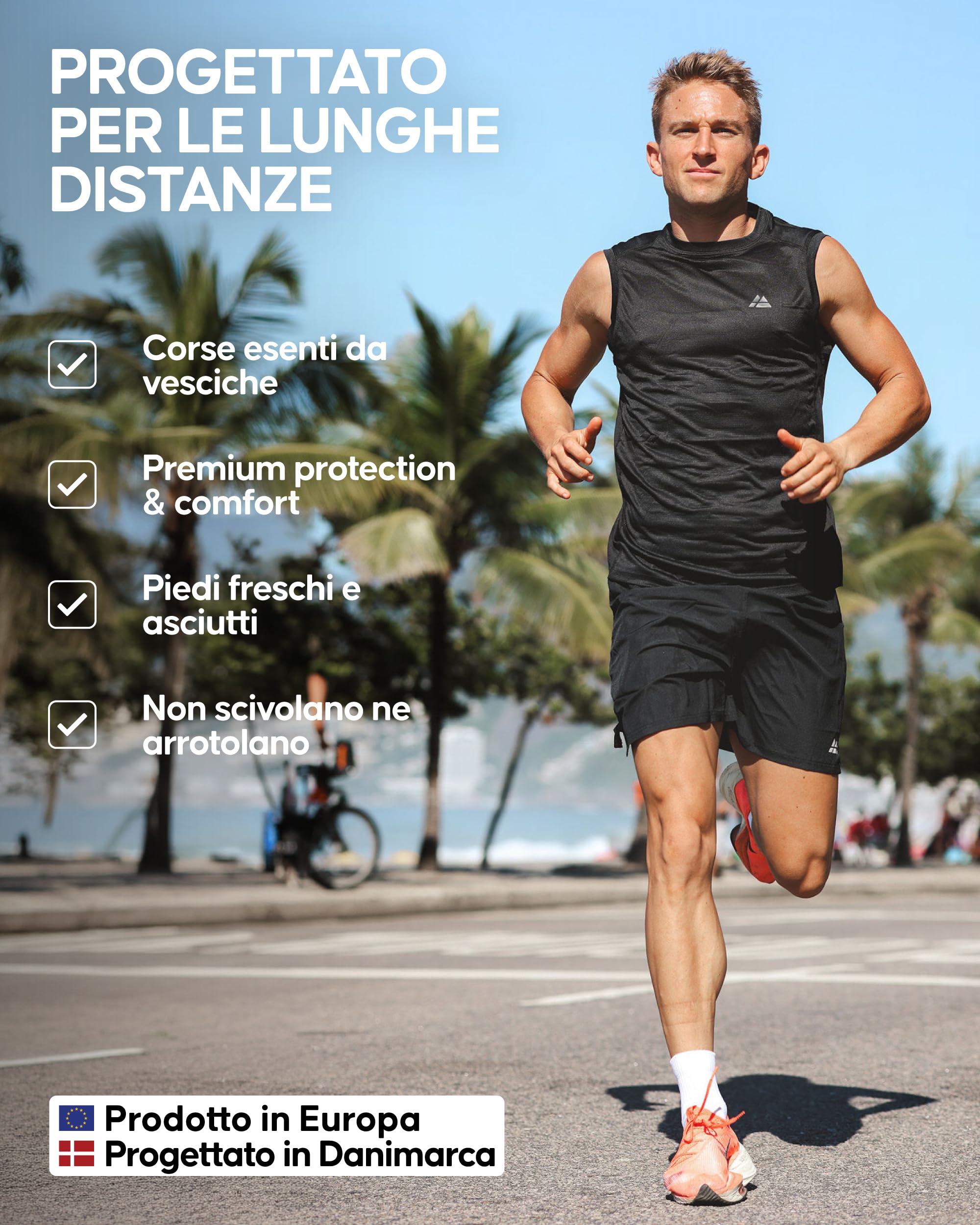DANISH ENDURANCE Ldr Socks Calzino da corsa Unisex - Adulto