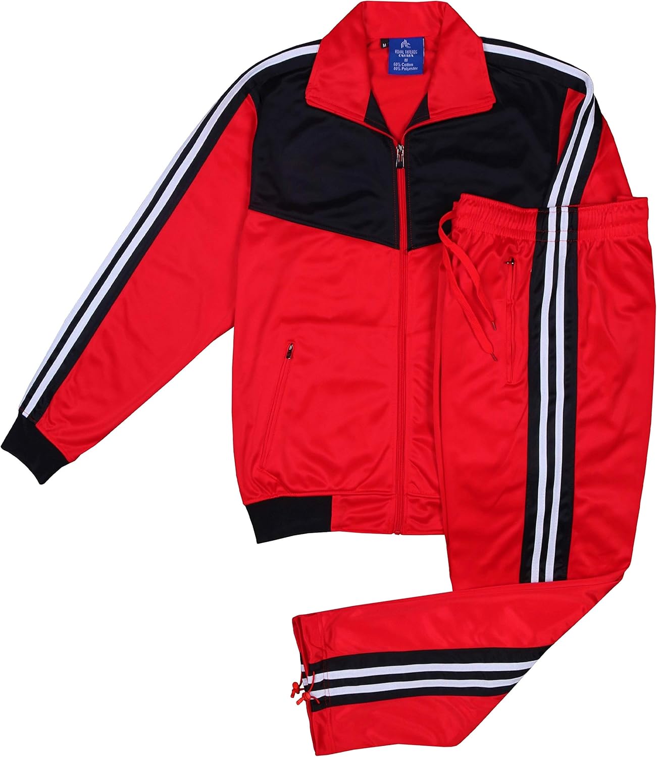 Men's Soft Athletic Tracksuit GYM Active Suit