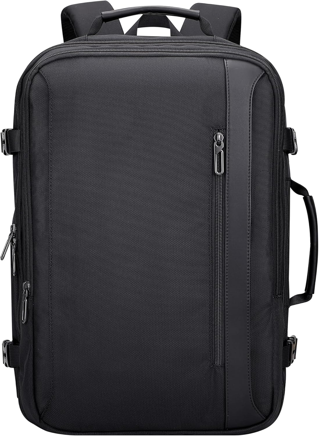 PIJUSHI Travel Backpack for Women Men Expandable Carry on Luggage Backpack Airline Approved Personal Item Laptop Bag(PE034 Black) - Image 8