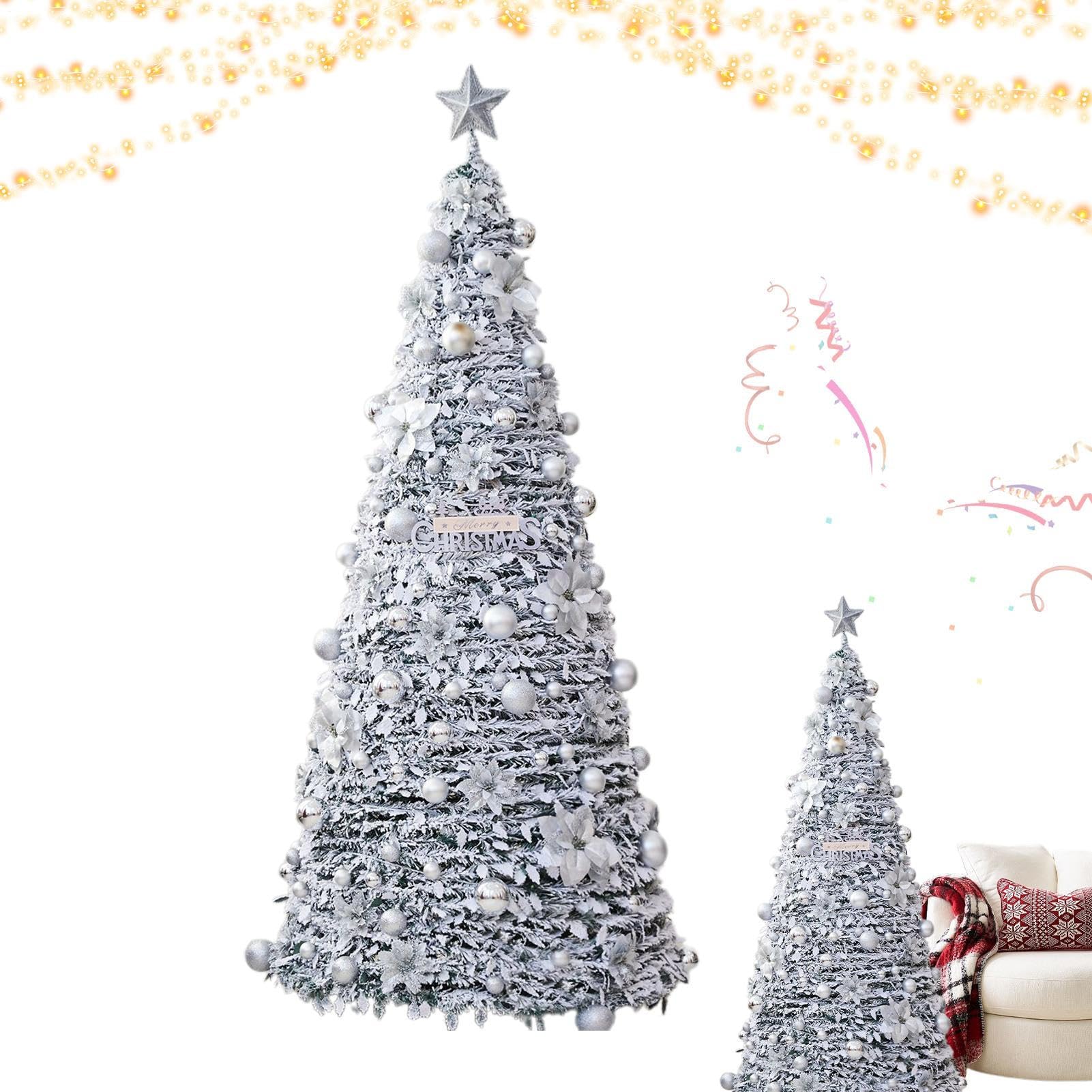 Árbol De Navidad Artificial Decoración De Artificial Reutilizable Plegable