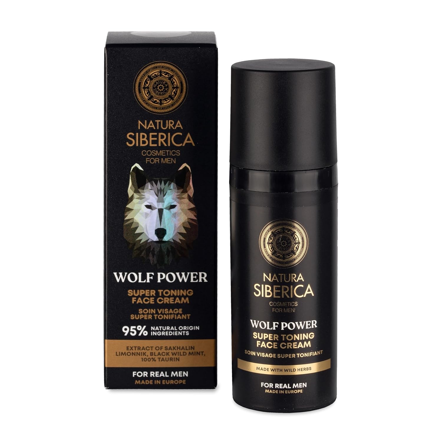 Natura Siberica For Men Only Wolf Power Super Toning Face Cream 50Ml