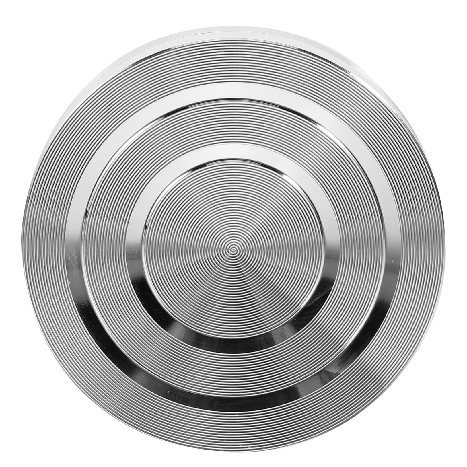 Zerodeko 5piezas Base Giratoria De Aleación De Aluminio Para Bandejas De Pasteles Cojinete De Compacto y Duradero Para Exhibiciones De Alimentos y Productos Diseño Práctico y Funcional