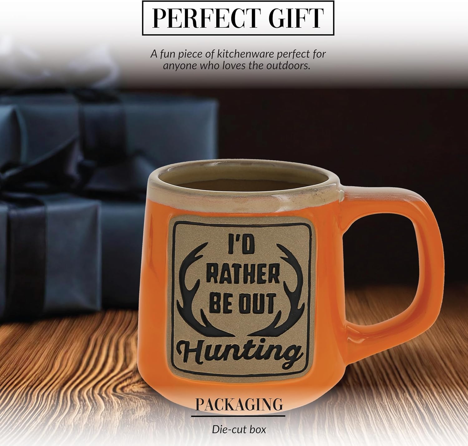 Pavilion Gift Company- Hunting - 15 oz Ceramic Mug Hunting Hunter Deer Outdoors Kitchenware - Image 3