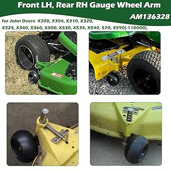 AM ガンナー Amazon.com: AM136328 Mower Deck Gage Wheel Arm LH Front Or