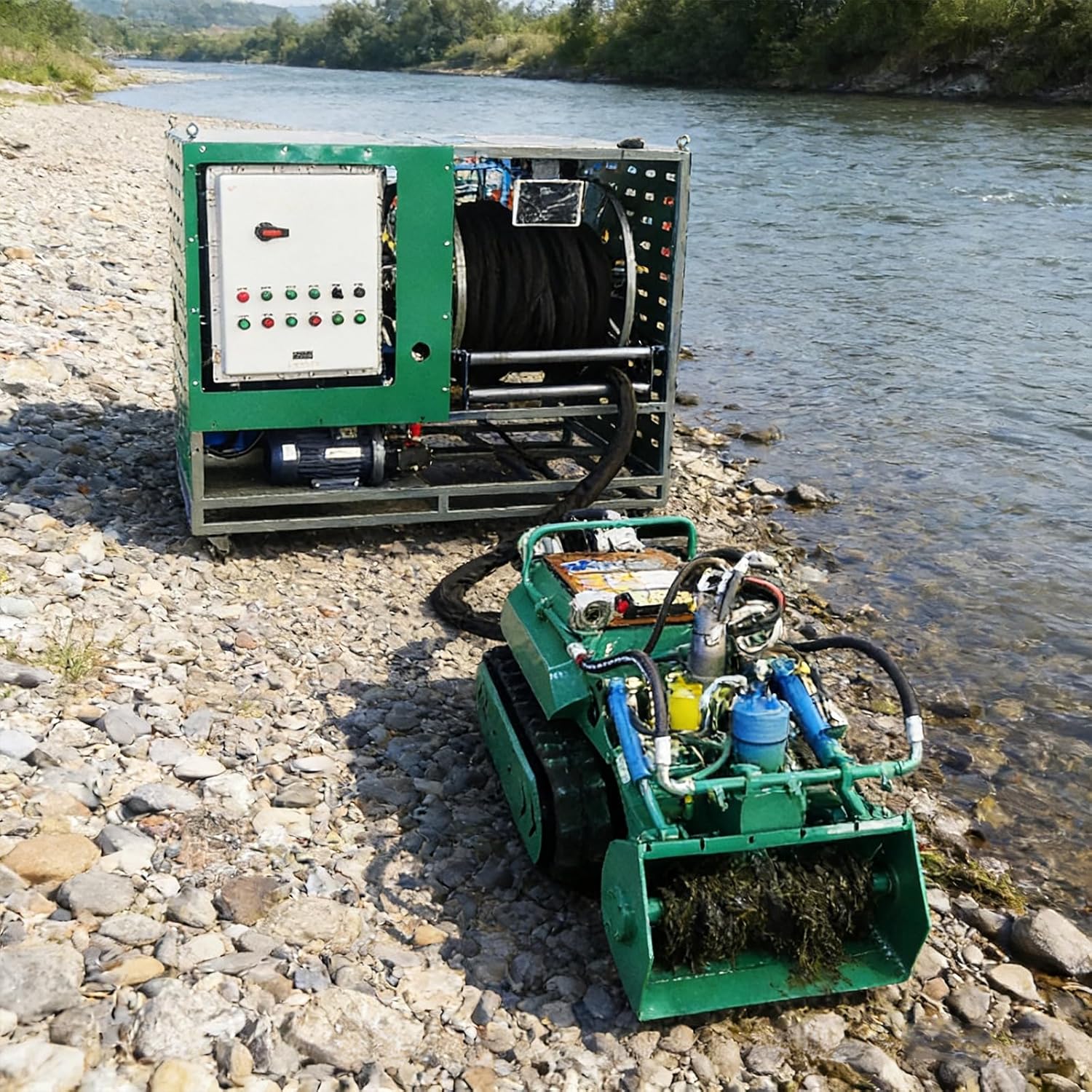 Pipeline Cleaning Robot, Sewer Cleaning Robot & Sludge Suction Robot – Custom Industrial Pipeline Cleaning Solution