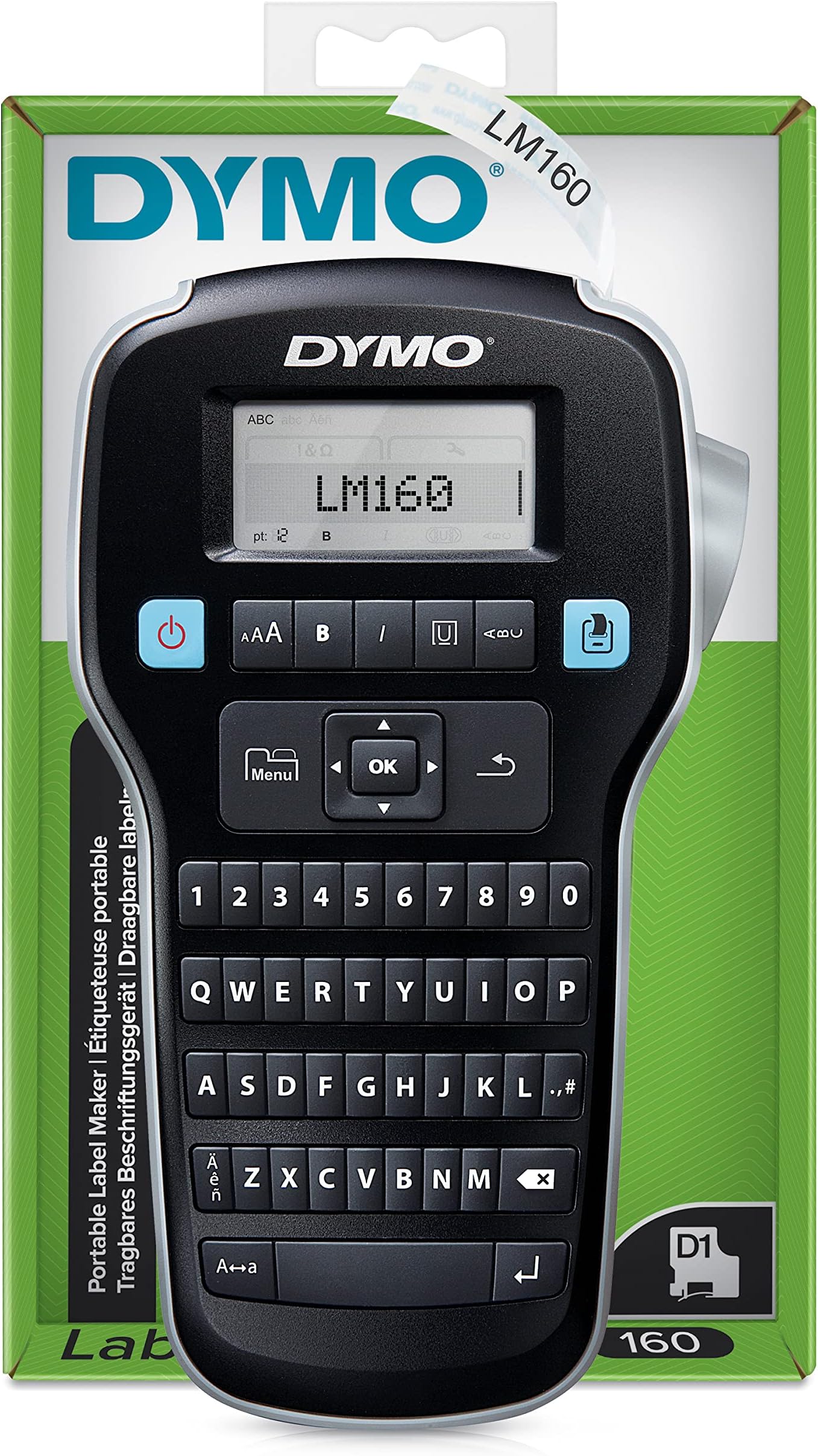 DYMO LabelManager 160 Handheld Label Maker with QWERTY Keyboard ...
