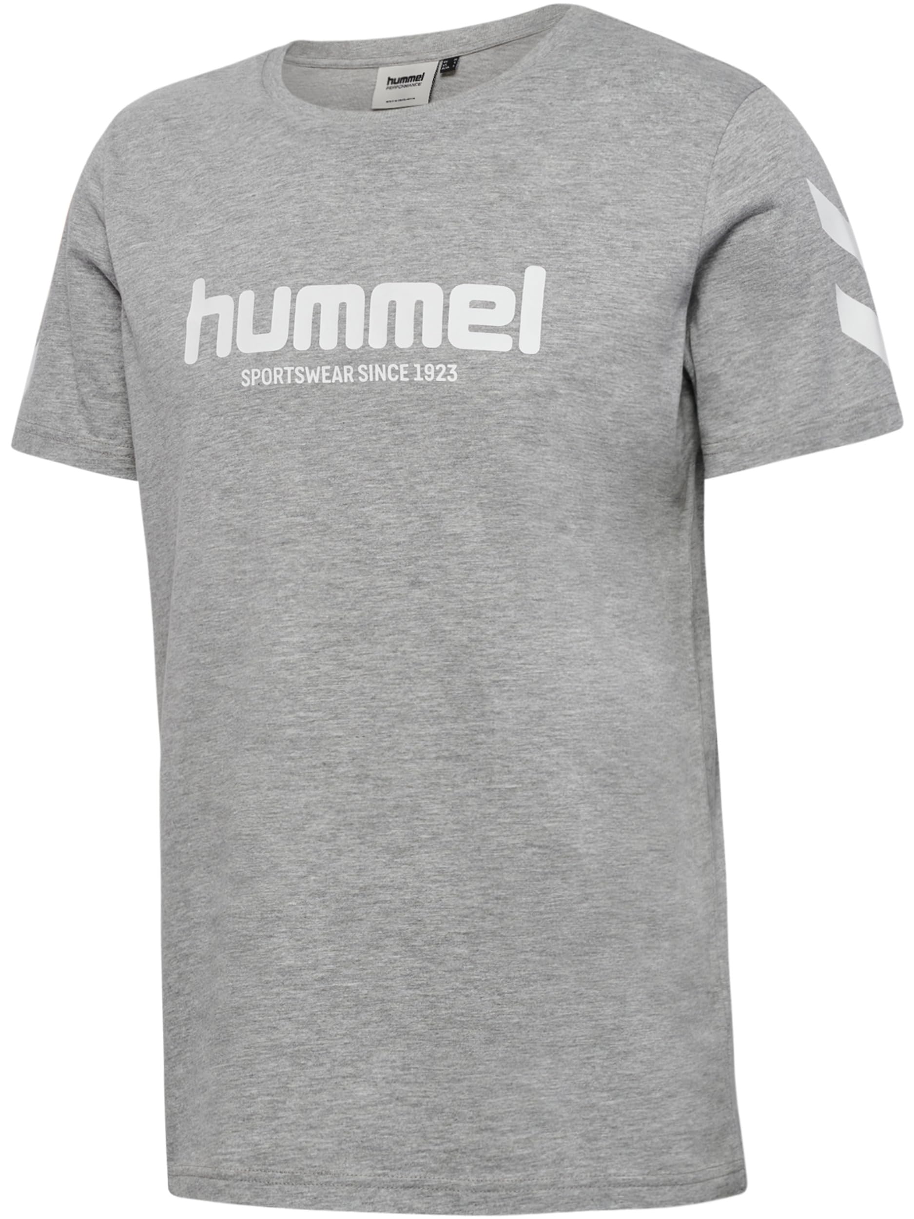 Hummel, hmlLEGACY 2.0 T-Shirt S/S, Grey Melange, S