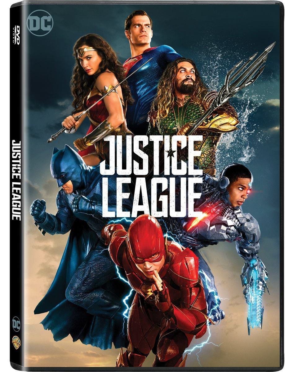 Justice League (DVD 2017) Action Adventure LaMarka