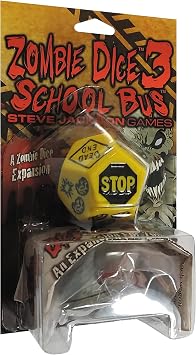 Zombie Dice 3 School Bus by Steve Jackson Games, Party Games
