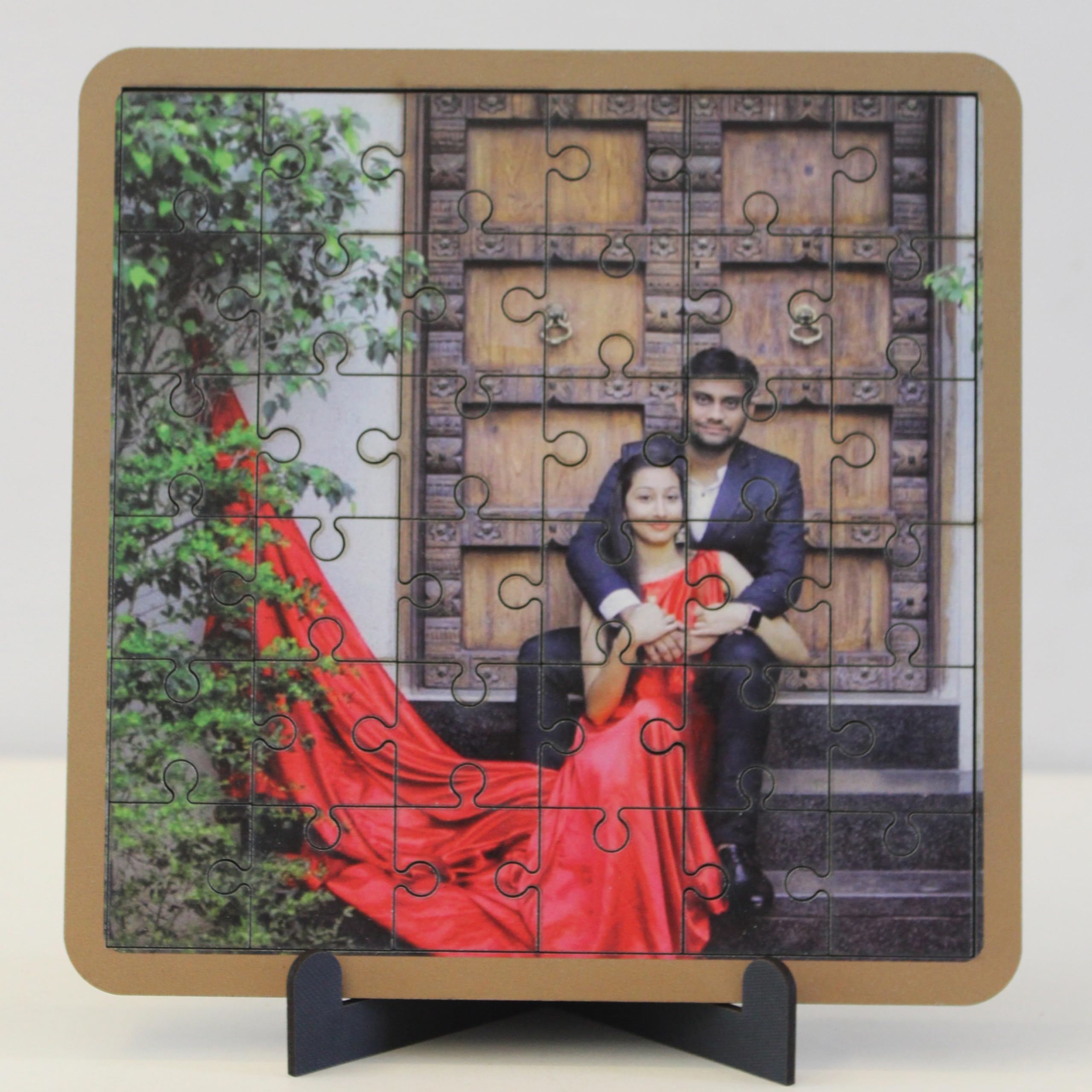 Customized Square Shape Photo Puzzle 7.5x7.5 Inch | Personalized Jigsaw Puzzle with Your Own Picture | Unique Gift for Family, Friends & Loved Ones | Fun Customized Game-image-36