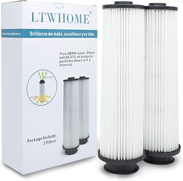 HEPA Filter Compatible with Hoover Windtunnel 43611042, Type 201 Pack of 2