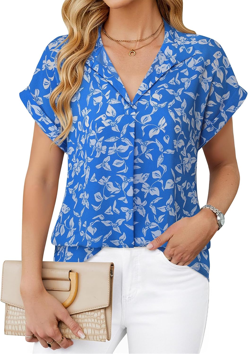 Blue White