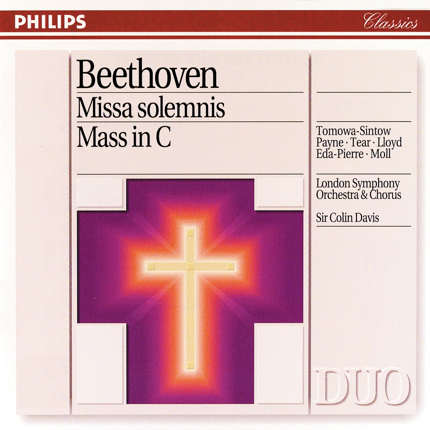 Missa Solemnis [Audio CD] Beethoven, Ludwig Van