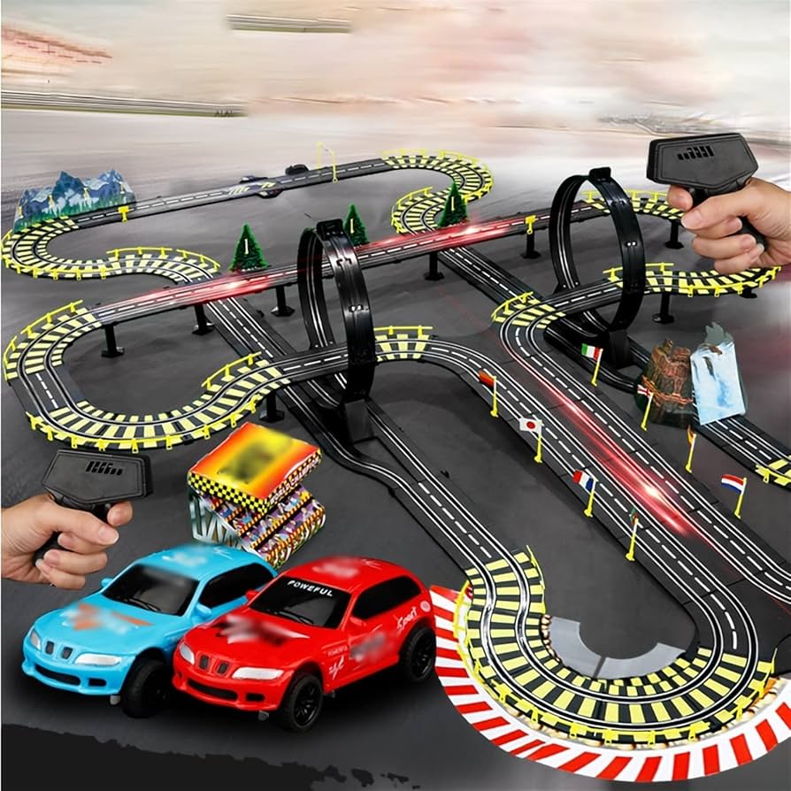 Amazon.co.jp: レーストラック12.98Mリモートコントロールトラック