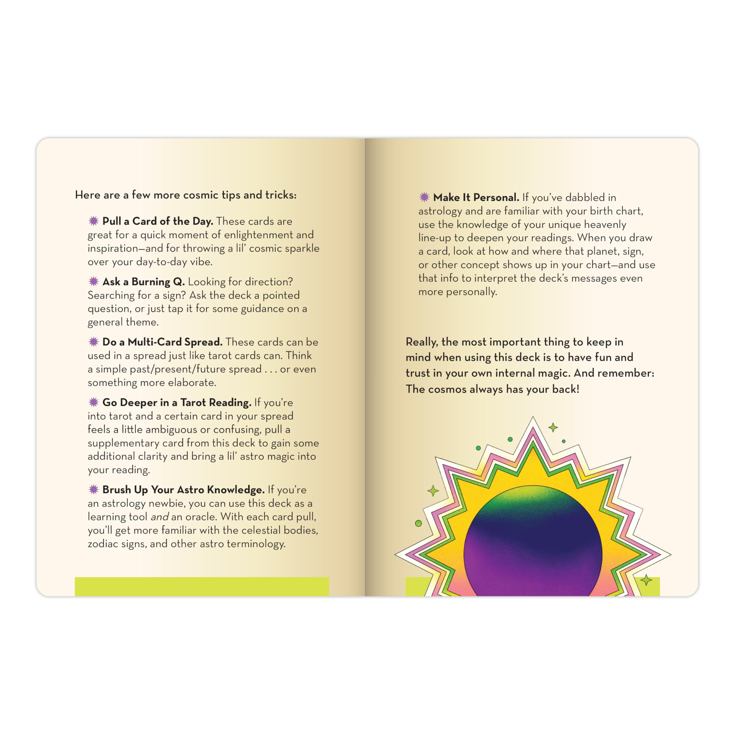 Knock Knock Cosmic Dreamscape Astrology Oracle Deck: 72 Cosmic Cards for Daily Guidance Inspired by the Mystical Practice of Astrology
