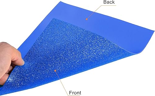 Miniatura 9 de uxcell Hojas de espuma EVA con purpurina púrpura oscuro, 11 x 8 pulgadas, 0.079 in de grosor para manualidades, proyectos de bricolaje, 24 unidades