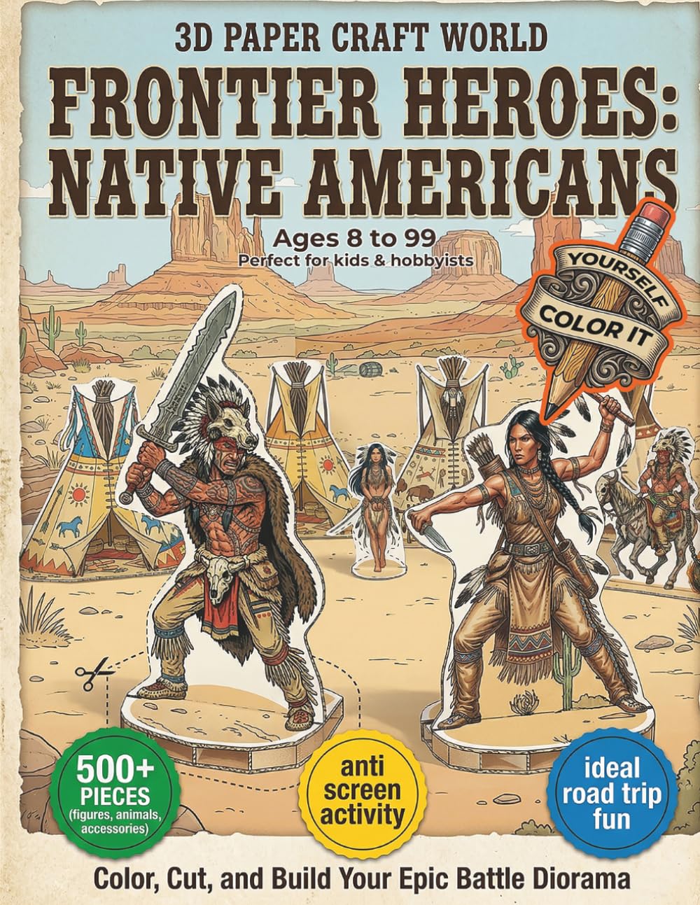 Frontier Heroes: Native Americans (B&W) (Epic Frontier)