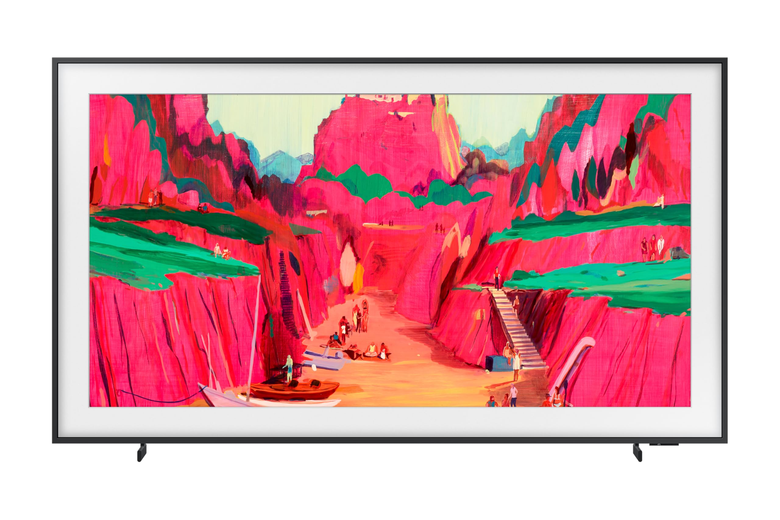 Samsung 75 Inch The Frame Pro TV, LS03FW, 4K, Modern Frame Design, Art Mode, Artful Picture Quality with Neo QLED, Smart TV, QA75LS03FWUXZN (2025 - UAE Version)