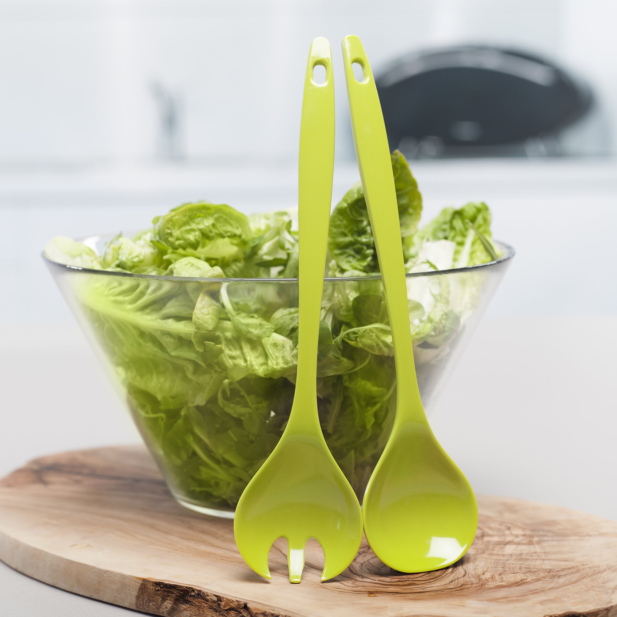 Zeal G205L - Posate per insalata, colore: Lime