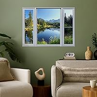 Vista 22 de wall26 Adhesivo mural removible para pared, diseño de pájaros volando sobre la vibrante playa, playa, puesta de sol, naturaleza, desierto