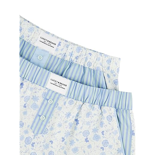 Lucky Brand Women's Pajama Bottoms – Ultra-Soft 2 Pack Sleep and Lounge Sweat Shorts, Cortos de Pijama para Mujer