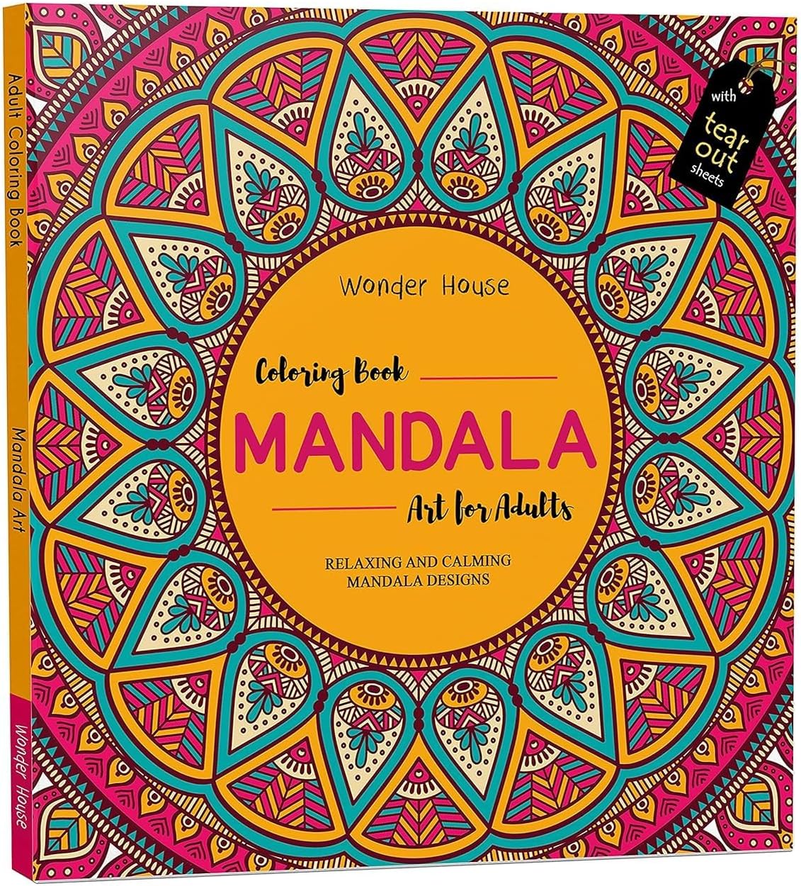 Mandala Art: Colouring books for Adults with tear out sheets