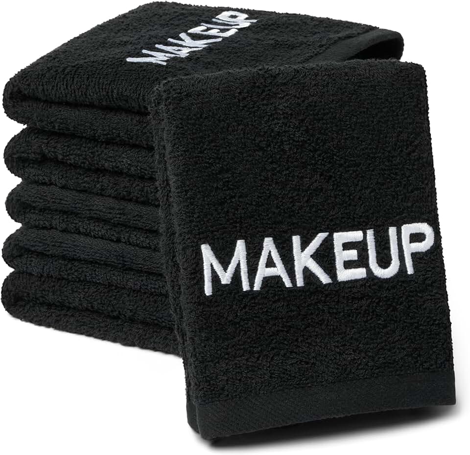 Ben Kaufman Makeup Remover Face Washcloth - Absorbent Towel for Drying Your Face - Soft & Machine Washable Makeup Remover Cloth -